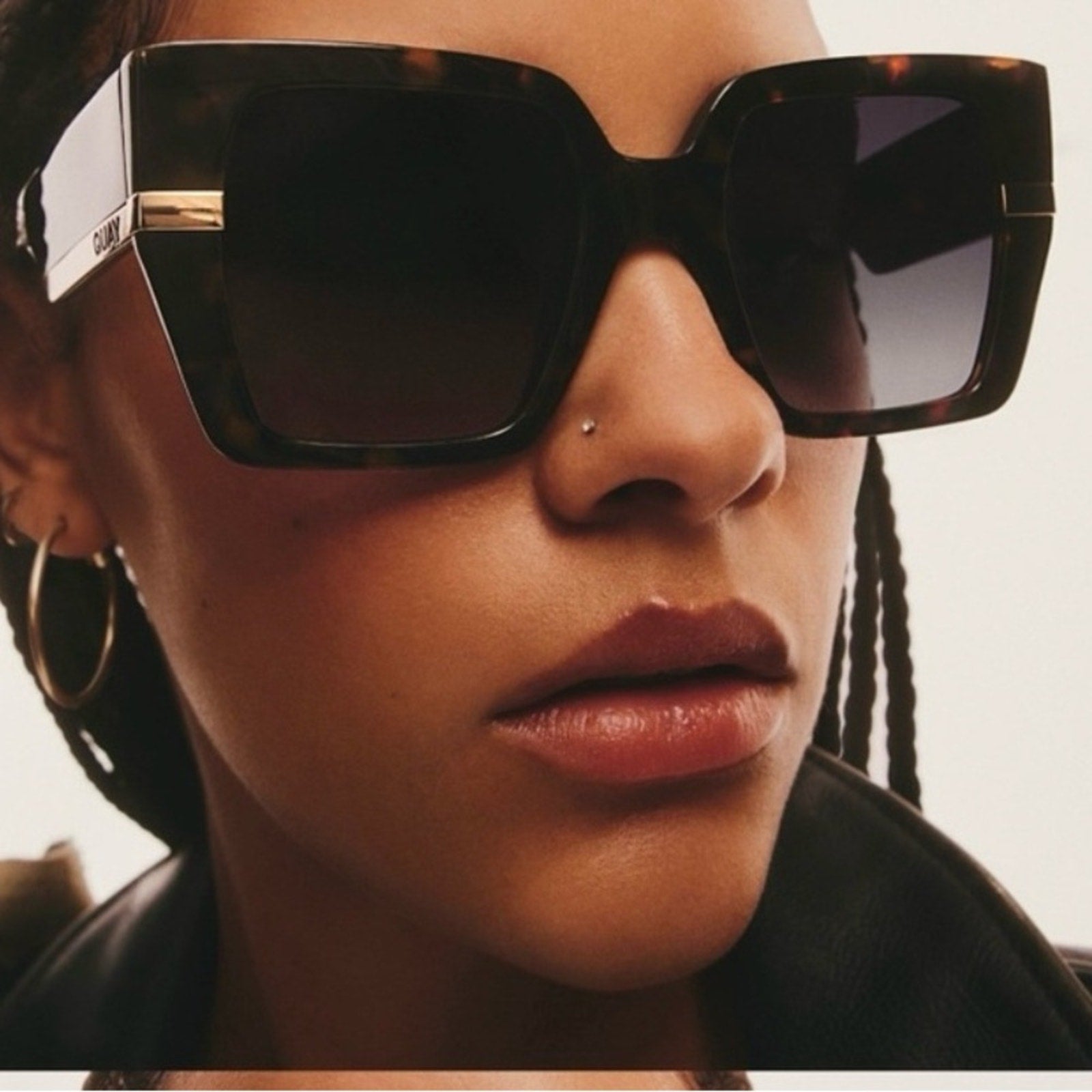 Quay, Australia, sunglasses new without tags in tortoiseshell NOTORIOUS model