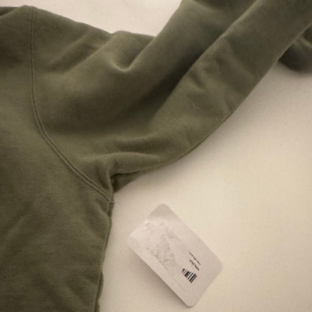 Supreme NWT Men's Light Olive 2021 Contrast Hooded Sweatshirt Size L