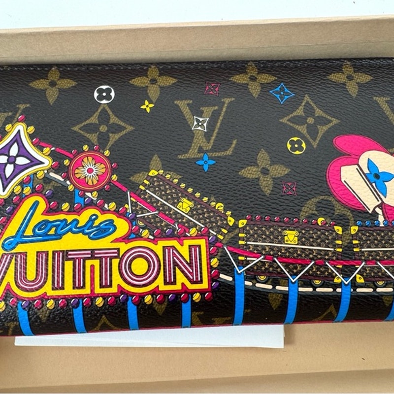 Louis Vuitton Vivienne Westwood Roller Coaster Long Zippy Wallet