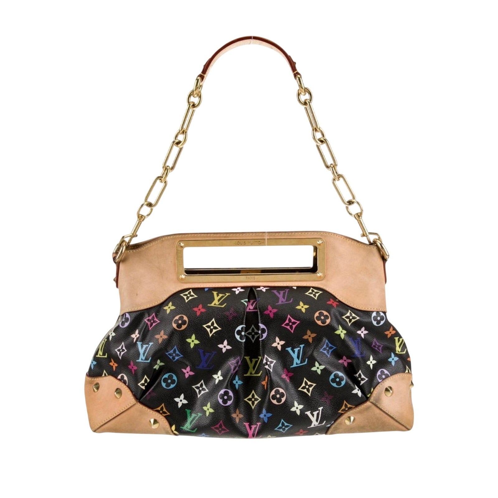 Louis Vuitton Coated Canvas x Takashi Murakami Judy MM Vintage Bag