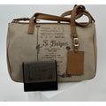Bulgari Speedy Type Bag With Long Strap With Matching Trifold Wallet