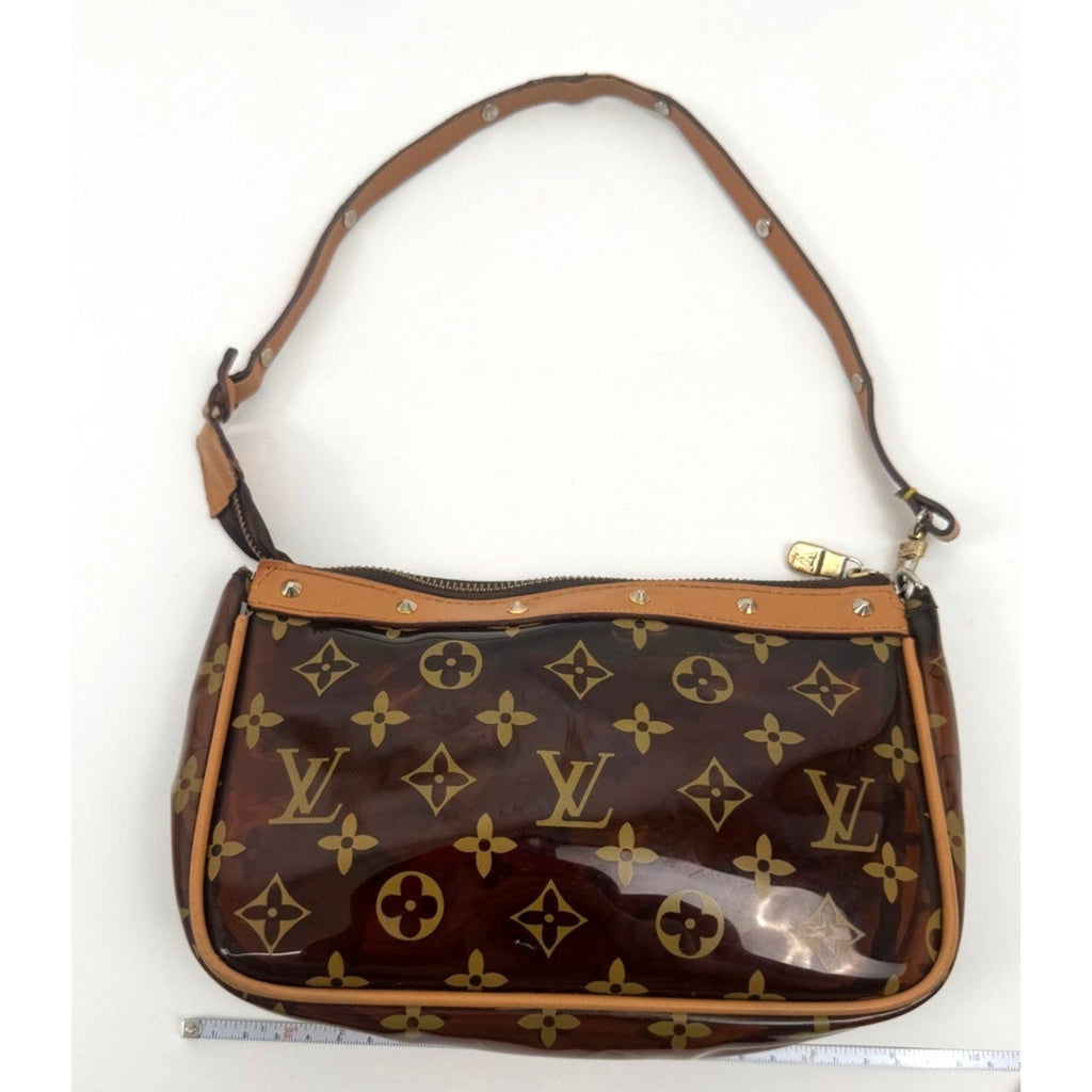 Rare Louis Vuitton Women's Brown Monogram PVC Pochette Bag