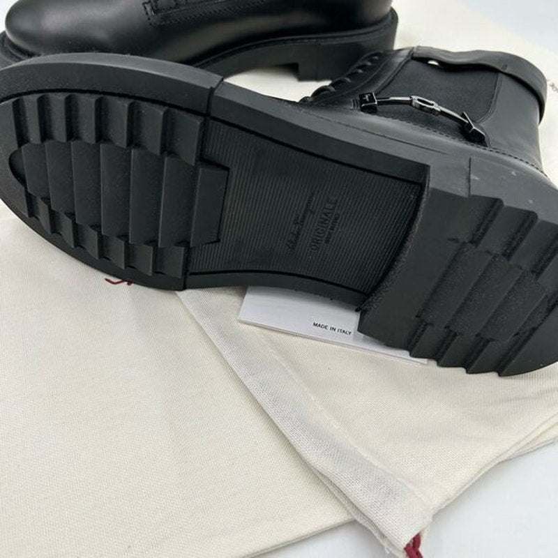 Men's Salvatore, Ferragamo, Iglesias, gancio Chelsea boots size 8.5 EE