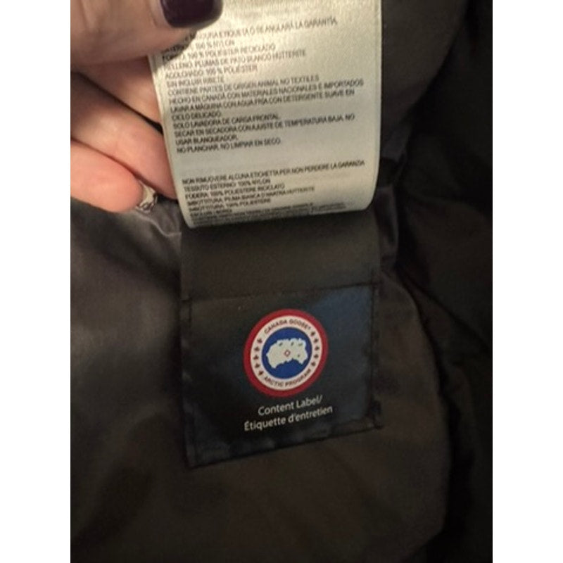 Mens Canada Goose Black Lodge Jacket Size Large