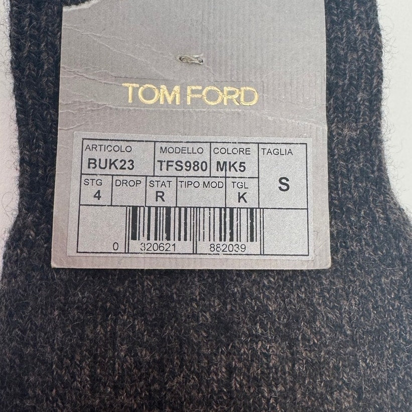 Tom Ford Men's NWT 100% Cashmere Socks – Size Small