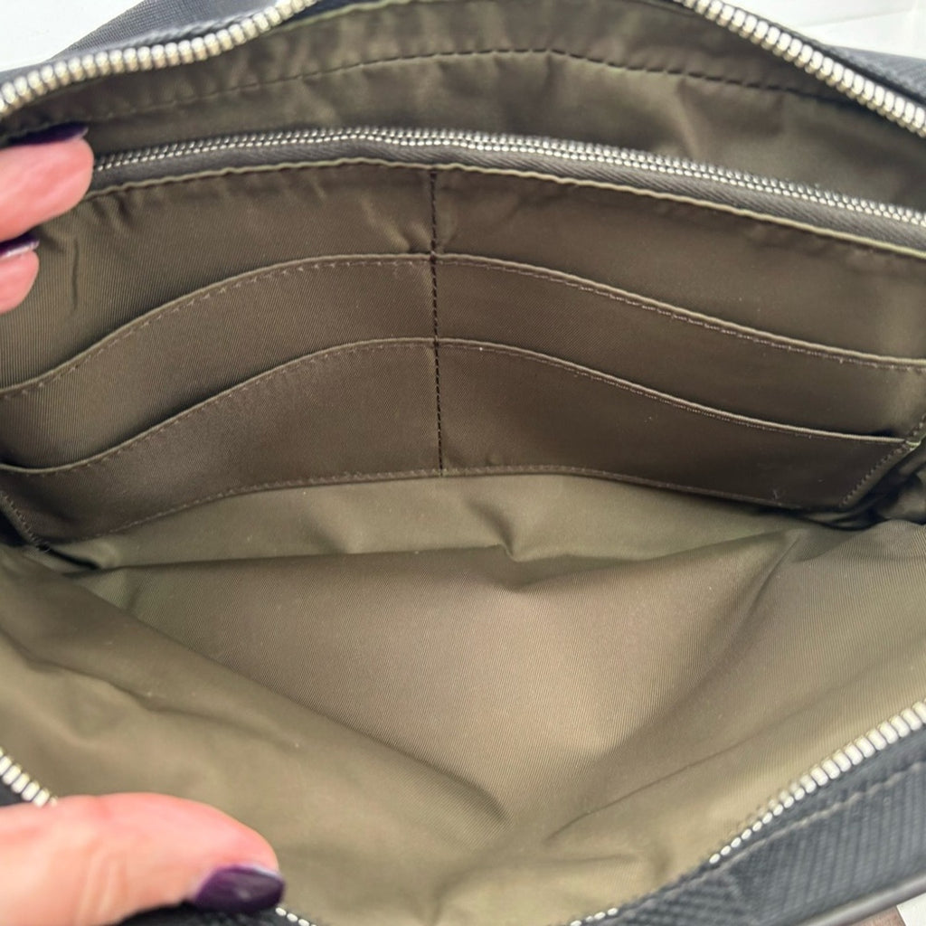 LV Black Damier Ebene Geronimos Cross Body Fanny Pack Bum Bag- READ DESCRIPTION