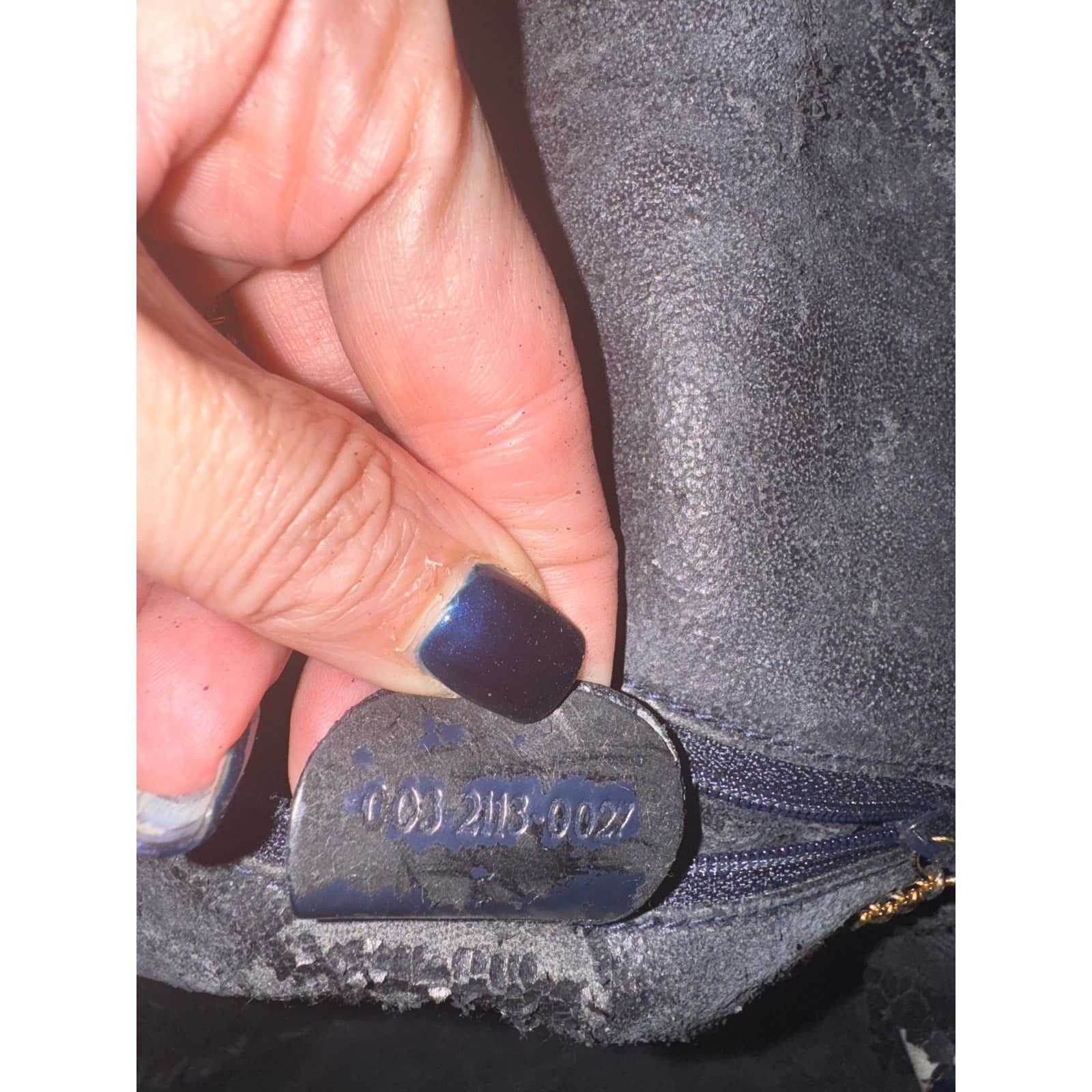 Gucci RARE deep blue sling back w/Tom Ford lines and Bamboo pulls so beautiful