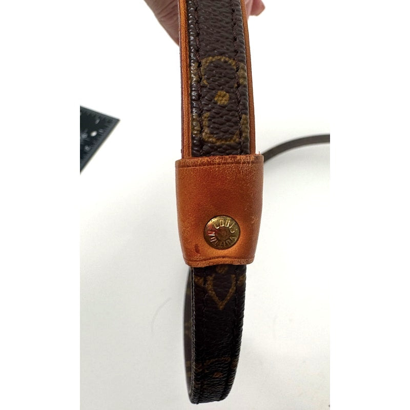 Louis Vuitton Brown Monogram Coated Canvas Baxter Dog Leash