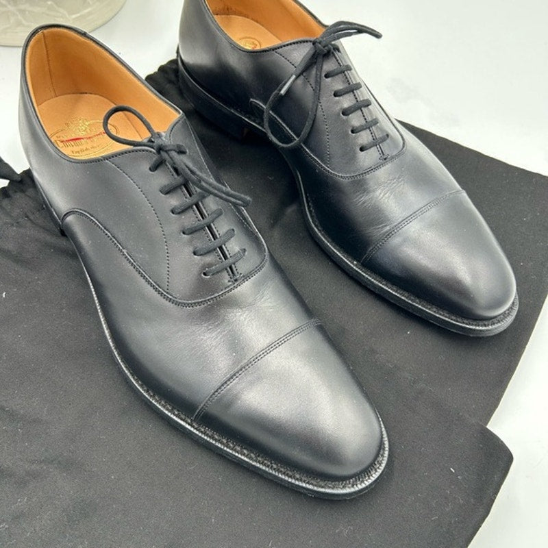 Men's Church's of England, Leather cap toe Oxford's size 10 made in England