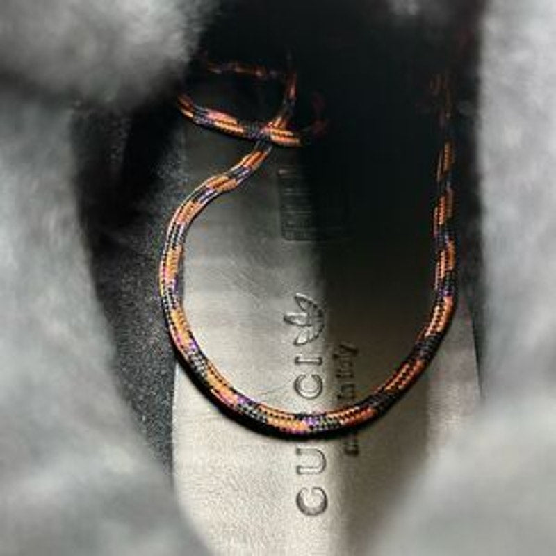 Men’s Gucci X Adidas lace up boots size 8.5 made in Italy