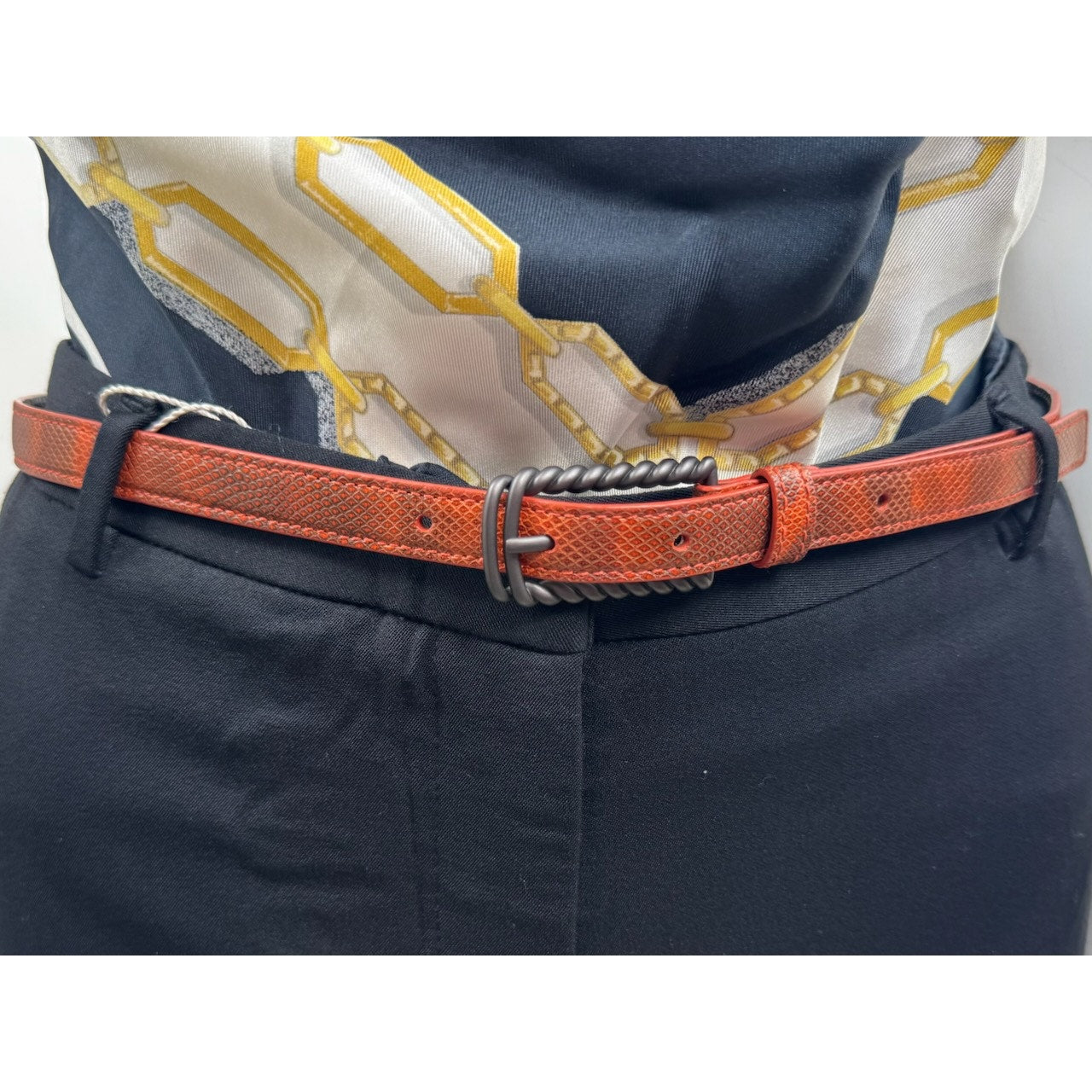 Women's Bottega Veneta Cognac Brown Belt 70 cm / 30 in