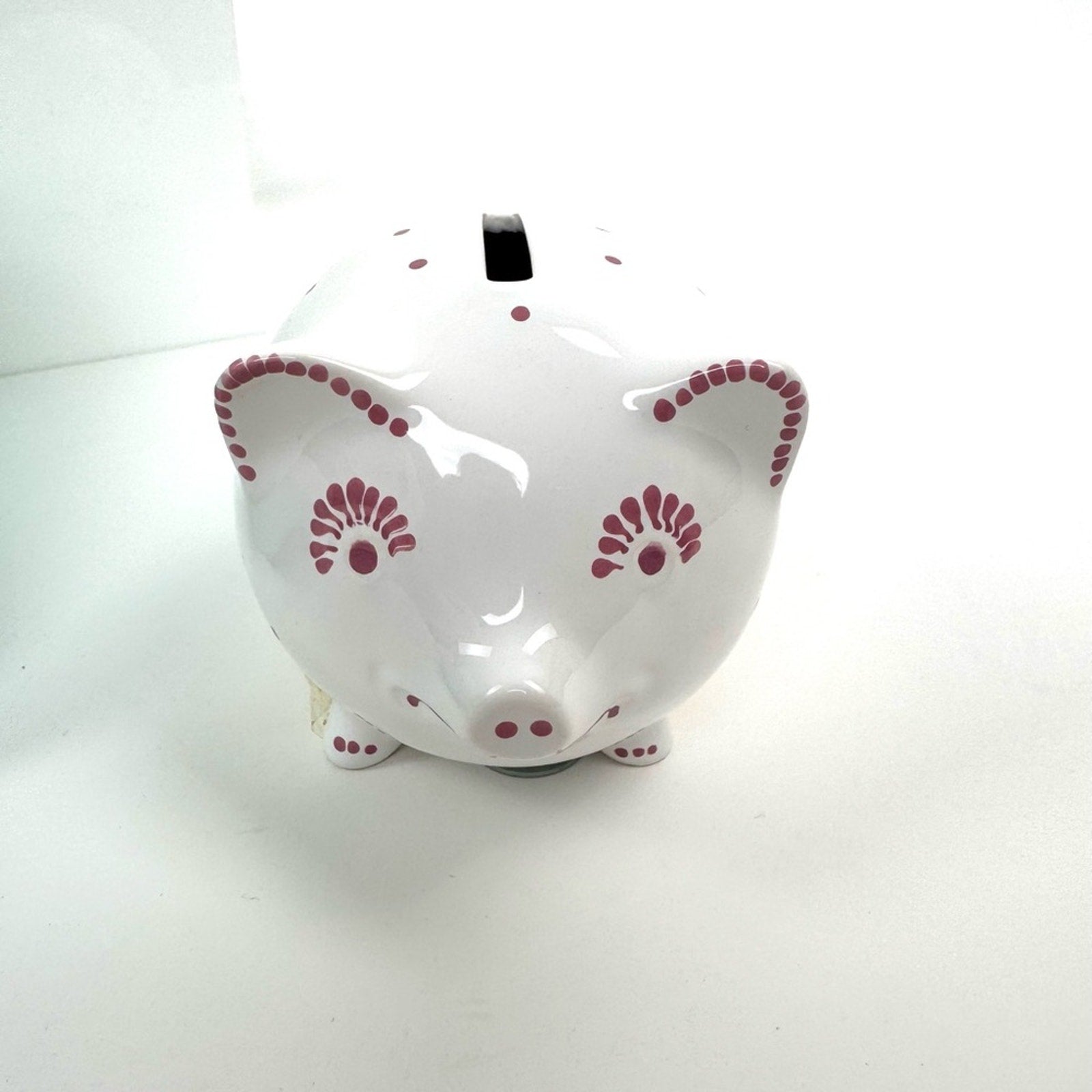 Tiffany & Co.Piggy Bank, NIB, original key and lock w/hallmark painted SOLD OUT
