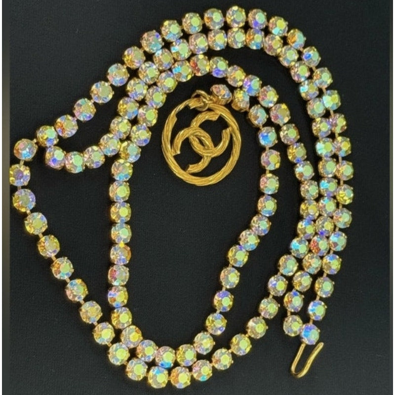 Chanel Barbie Dreams Collection Multi-Purpose Chain w/ Custom Gem Bra Size L