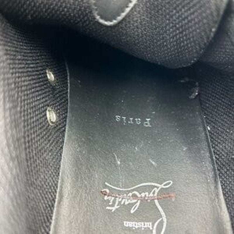 Men's Christian Louboutin, Louis Jr, orlato flat sneakers size 46 made in Italy