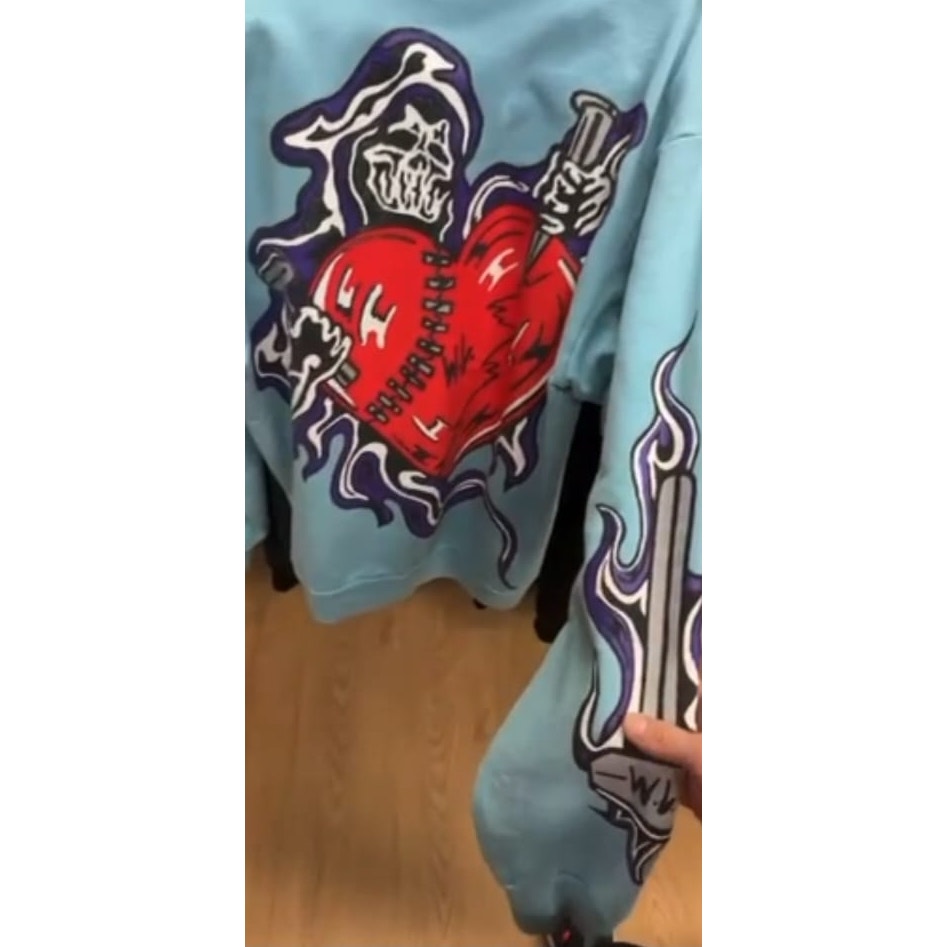 It’s A Warren Lotas x Matty Boy collab hoodie. Super limited run sold out everywhere very rare, and goes with the Chrome hat $350 size large I’ll send you video and check on fabric of polo set