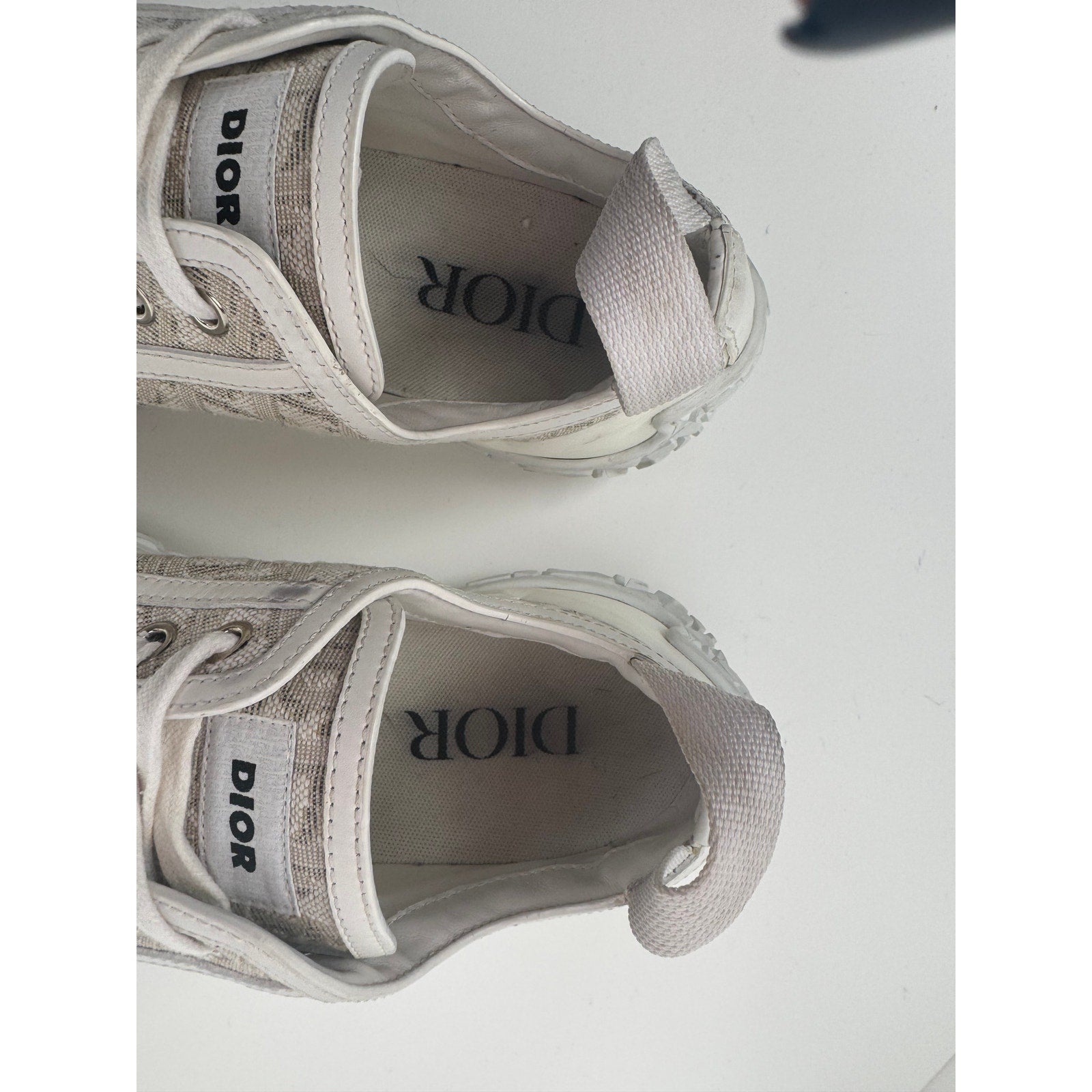 Christian Dior Men's B28 Oblique Low-Top Sneakers Size 41