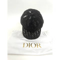 Christian Dior Oblique Technical Tulle Mesh Baseball Cap Black Size L Dust Bag