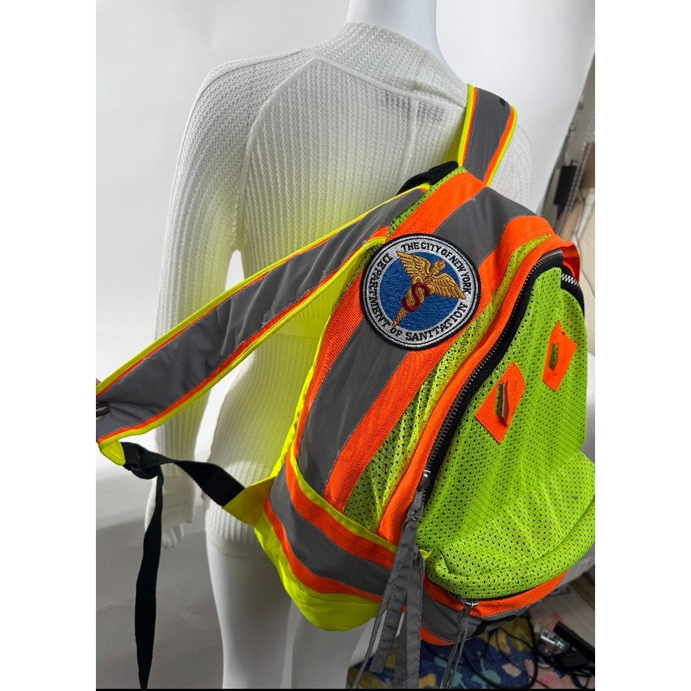 Men's Heron Preston 2017 DSNY Collab Superintendent Backpack