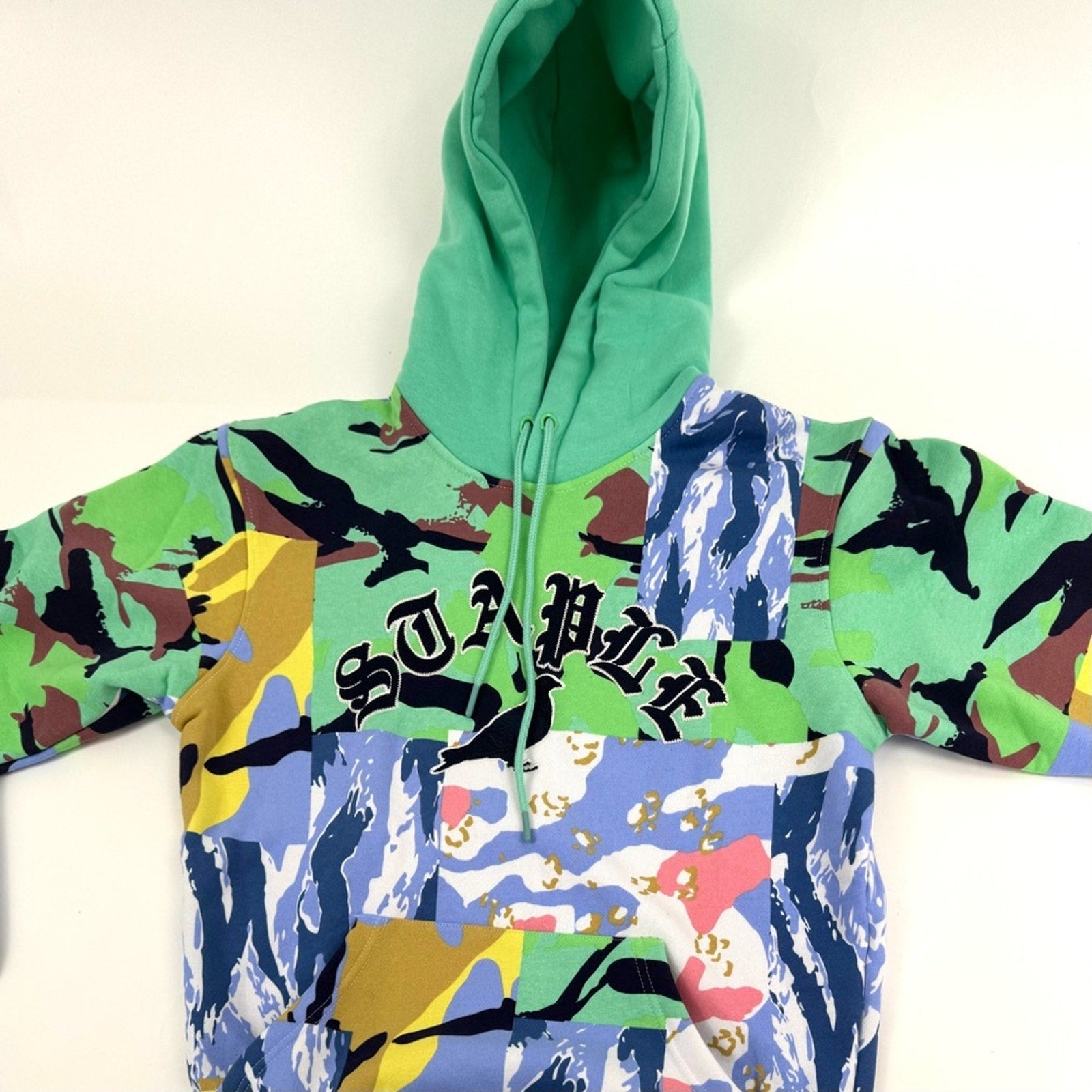 Men’s Jeff Staple pigeon/multicolored hoodie Size S (fits like a M) NWT’s Archive