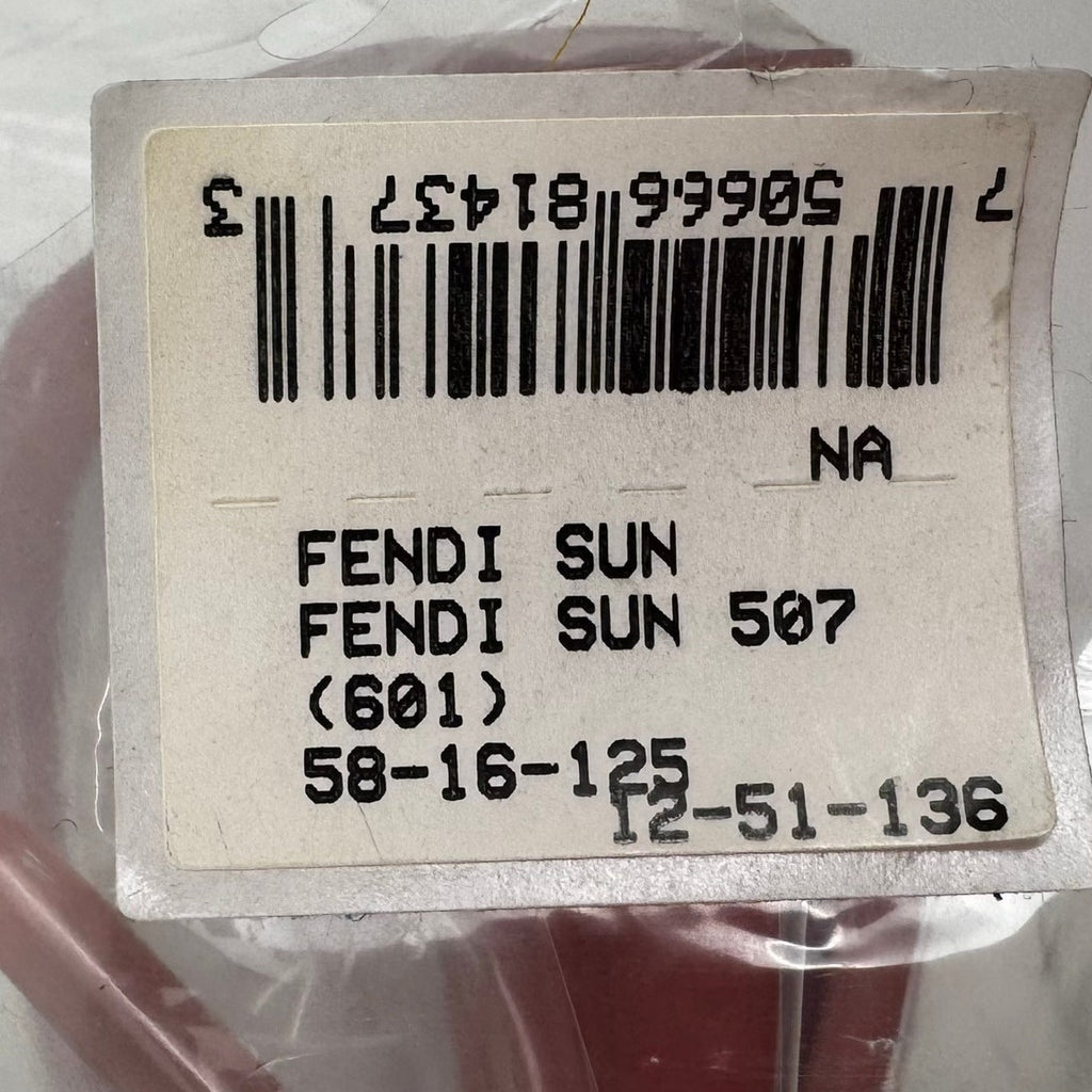 Women's Fendi NWT Pink With Graffiti Interior Sunglasses