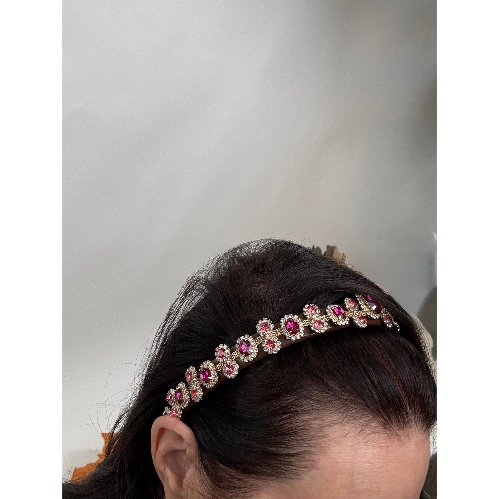 Handcrafted Bridal Headband – One of a-Kind Elegant Special Occasion
