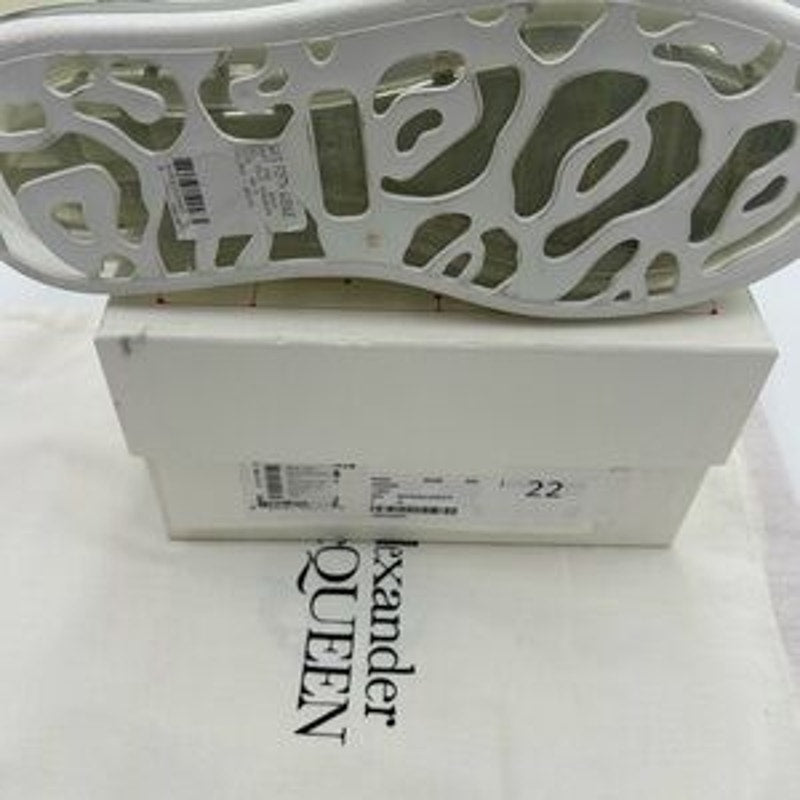 Men's Alexander, McQueen oversized clear sole sneakers size 44 made in Italy