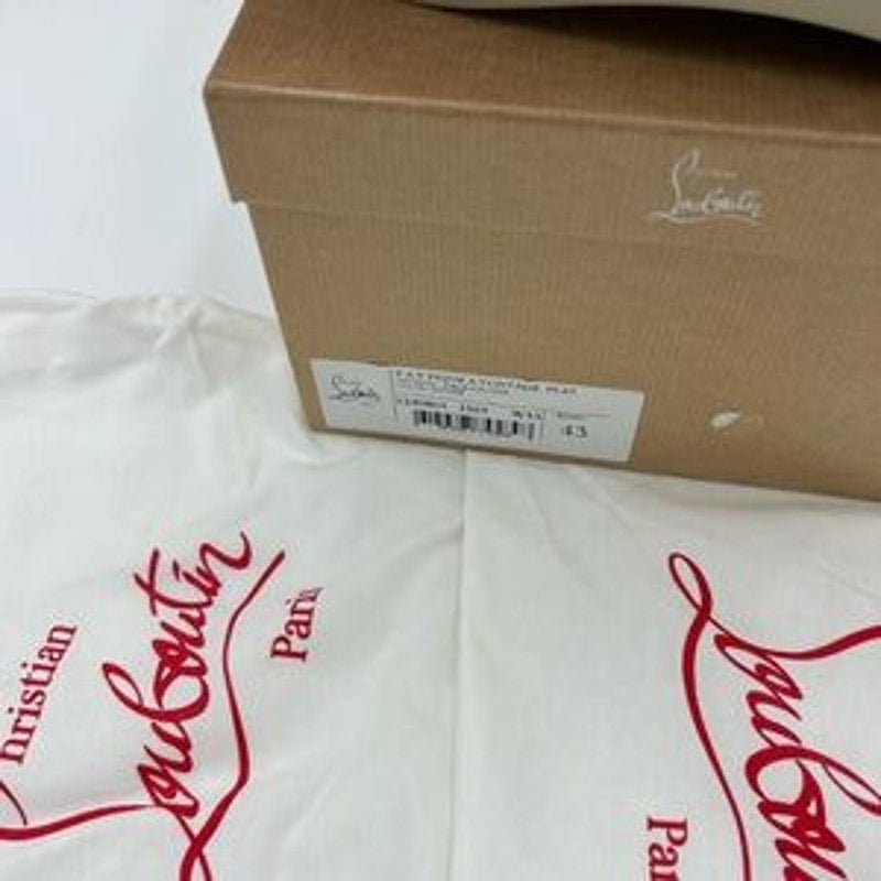 Men's Christian Louboutin F. A. V. Fique slip on sneakers size 43 made in Italy.