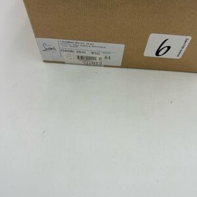 Men's Christian Louboutin chambeliboat boat show in newbuck Leather size 44