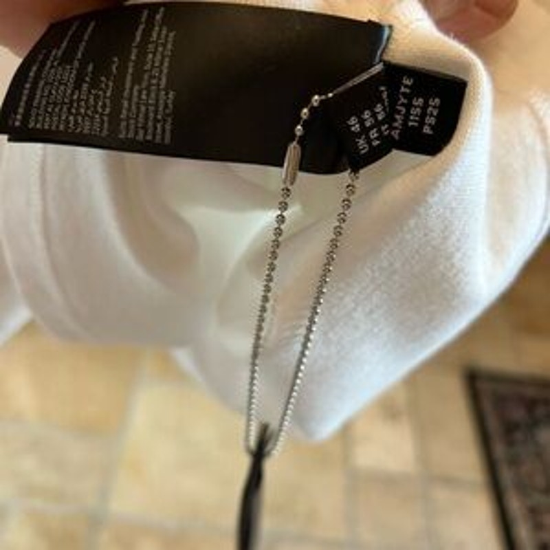 Men's Amiri snake heavyweight cotton T-shirt, size XXXL