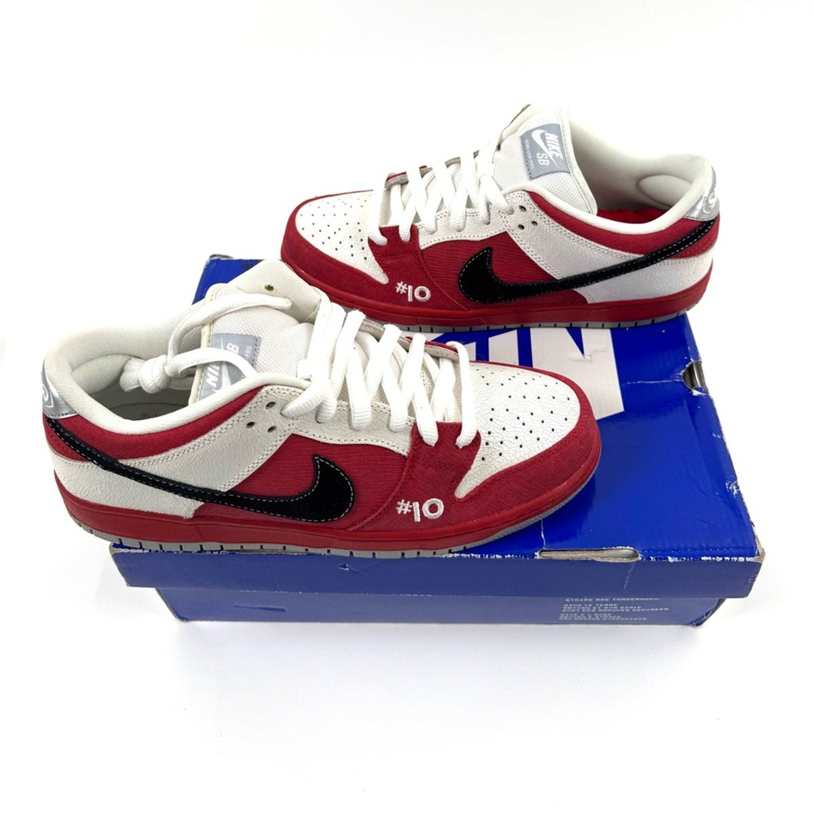 DS 2011 NIKE SB DUNK LOW PREMIUM SB ROLLER DERBY SZ 10 MENS 313170-601