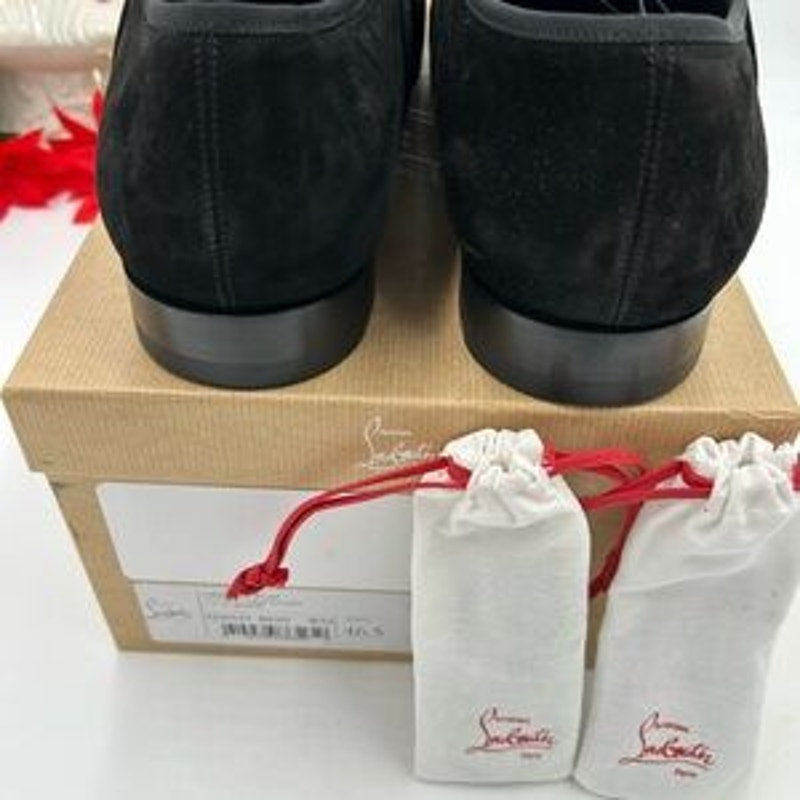 Christian Louboutin Mens Greggo flat Oxford size 46.5 made in Italy