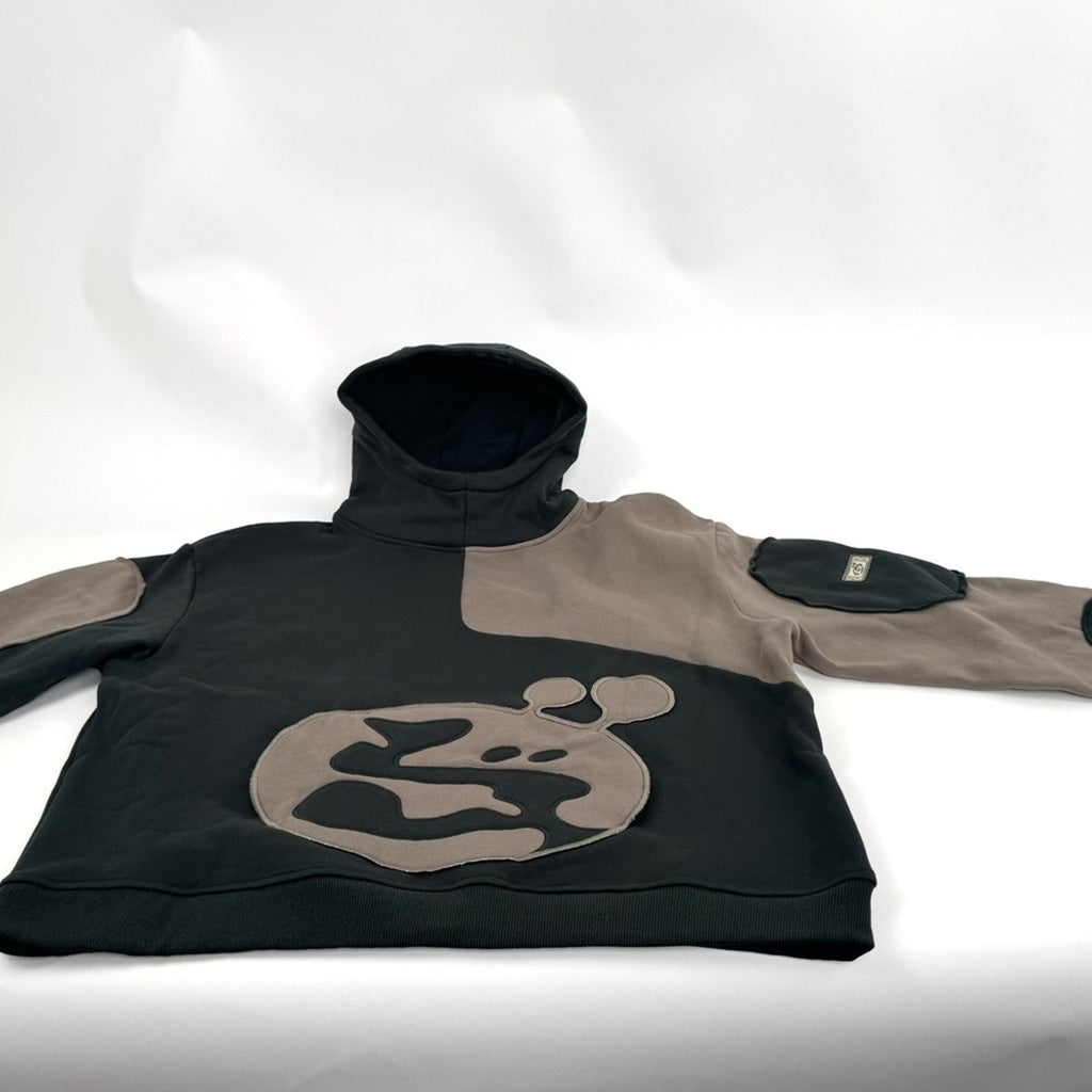 Bandage Boy x Off God collaboration sweatshirt Sz Large Amazing Front pocket NWT