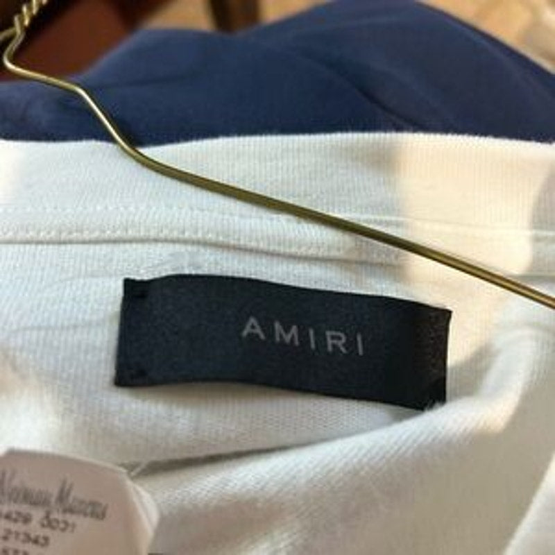 Men's Amiri snake heavyweight cotton T-shirt, size XXXL