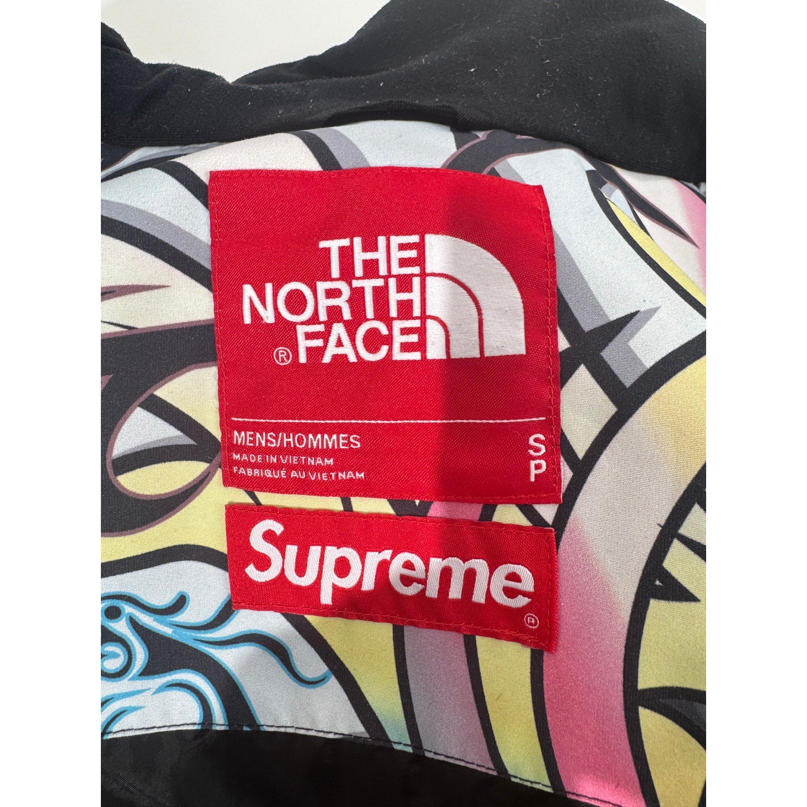 Mens Supreme x The North Face Steep Tech Multicolor Dragon Apogee Jacket Size S