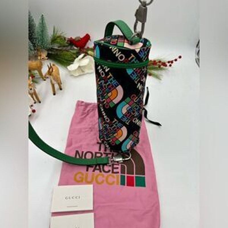 Gucci X North face shoulder bag made in Italy