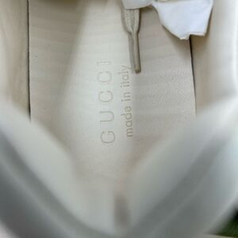 Men’s Gucci  Rython 25 low top leather sneakers size 12.5 made in Italy