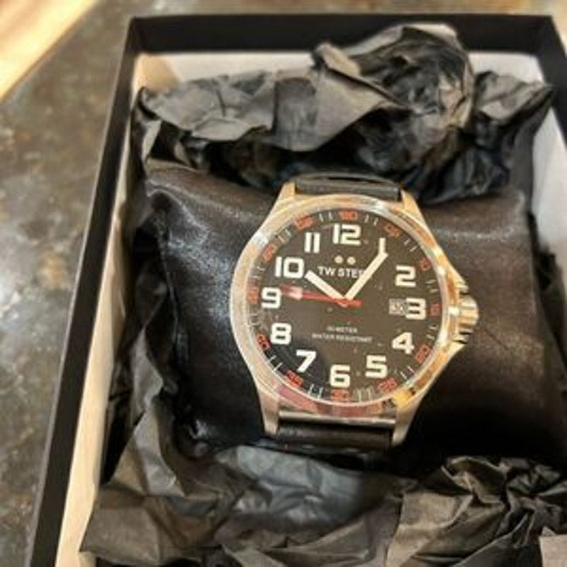 Men’s TW steel, stainless 45 mm watch