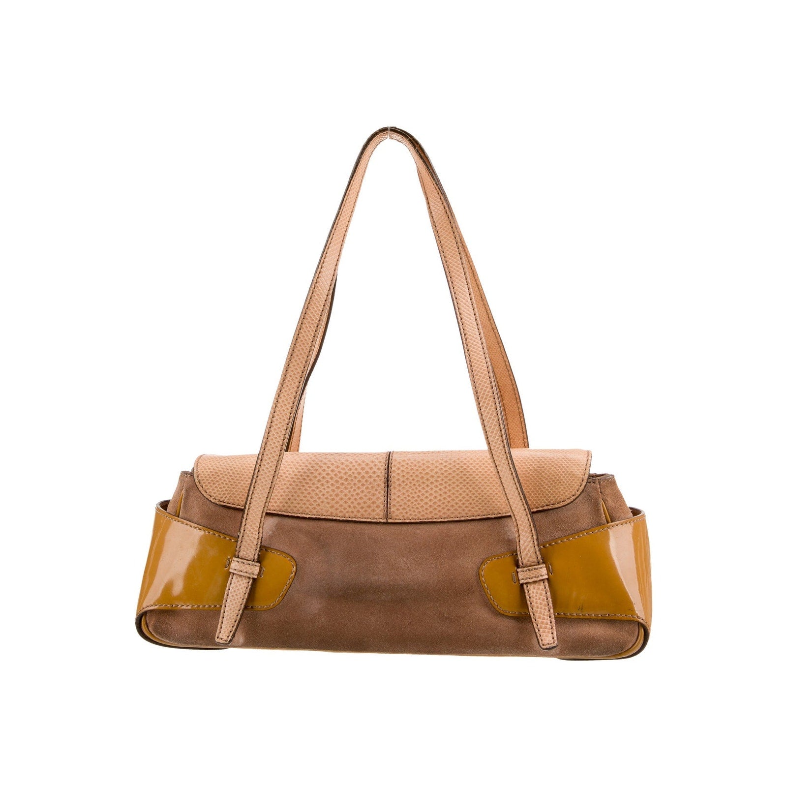 Tod's Brown Suede Shoulder Bag