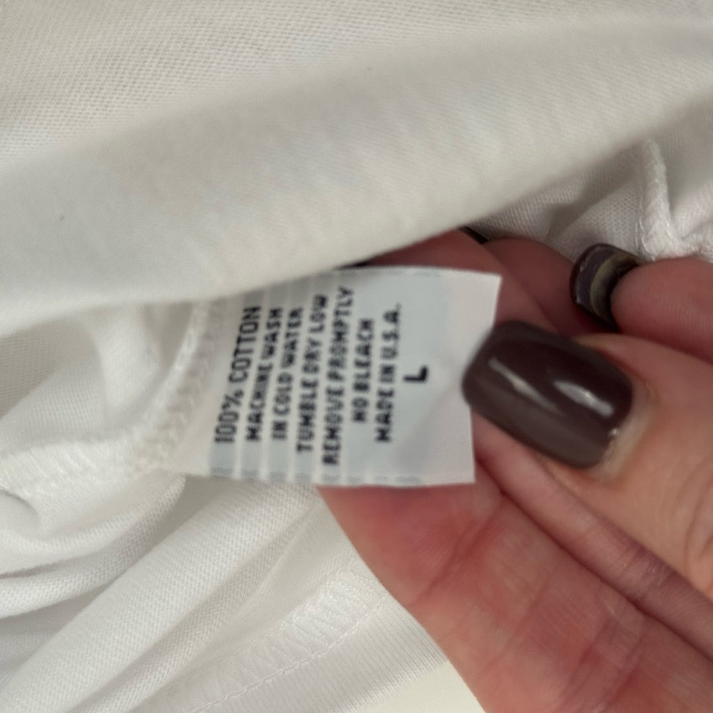 Men’s Reigning Fury-Blue Ghost of Trucker T White
Size L, limited edition NWT’s