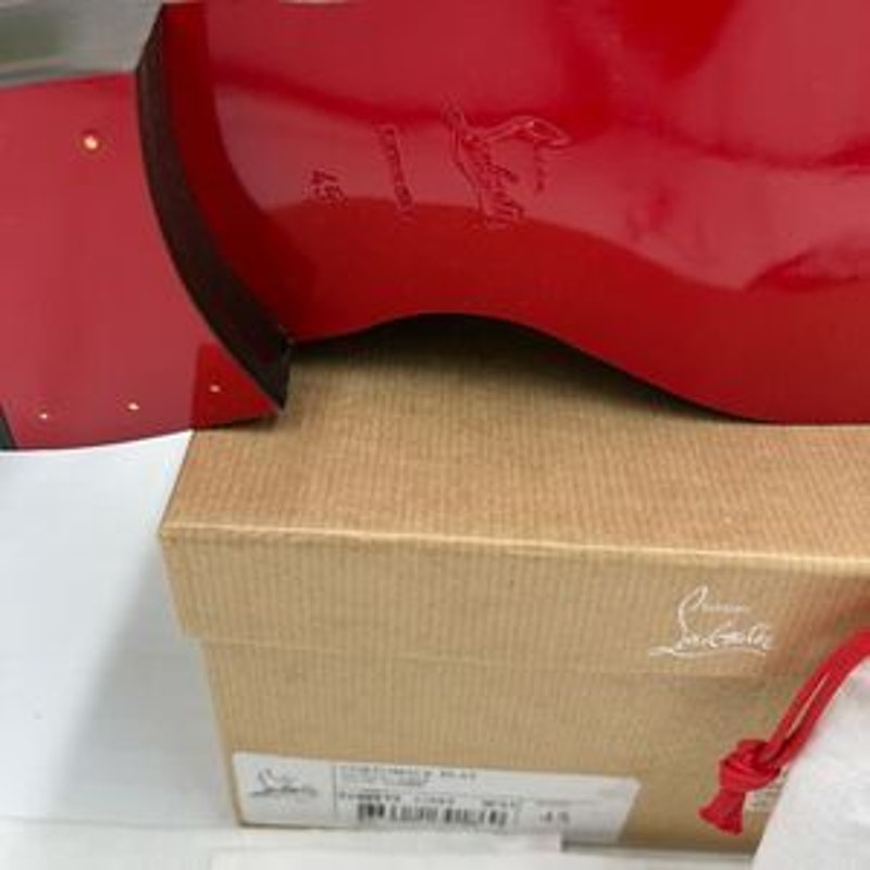 Men's Christian Louboutin cotomale Leather Oxford, size 45 made in Italy