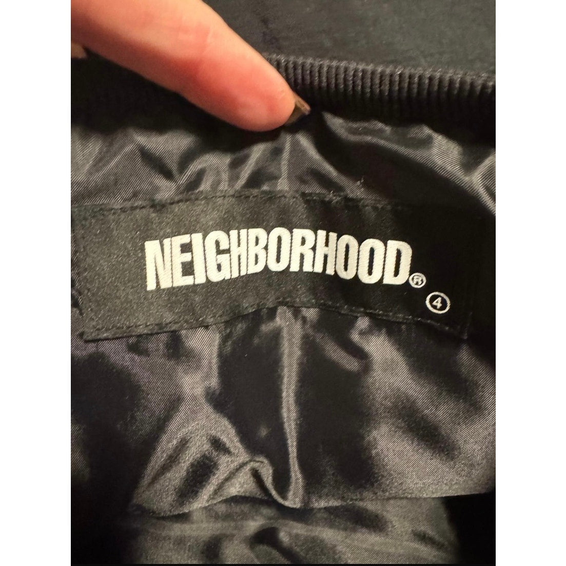 Unisex Neighborhood NWT Black Side Zip Down Puff N Vest Size L