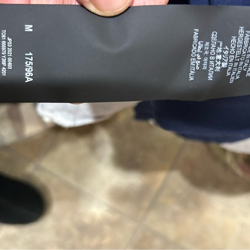 Men's Saint Laurent YSL vintage sweatshirt in faded, navy cotton size medium NWT