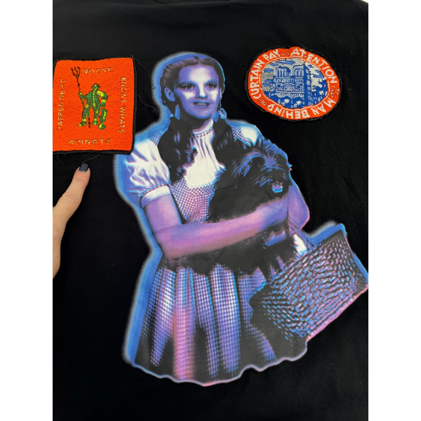 Louis Vuitton Runway Beaded Graphic T-Shirt Virgil Era – Size S – Made in Italy