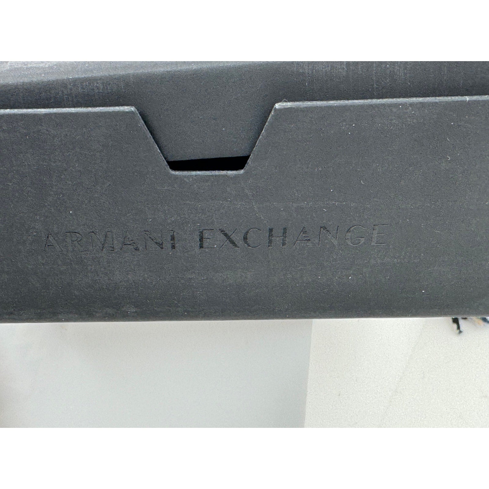 Armani Exchange Light Blue Round Geometric Sunglasses