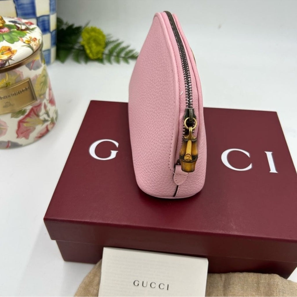 Women's pink Gucci, Marmont GG Beauty/ cosmetic case/second bag Made in Italy