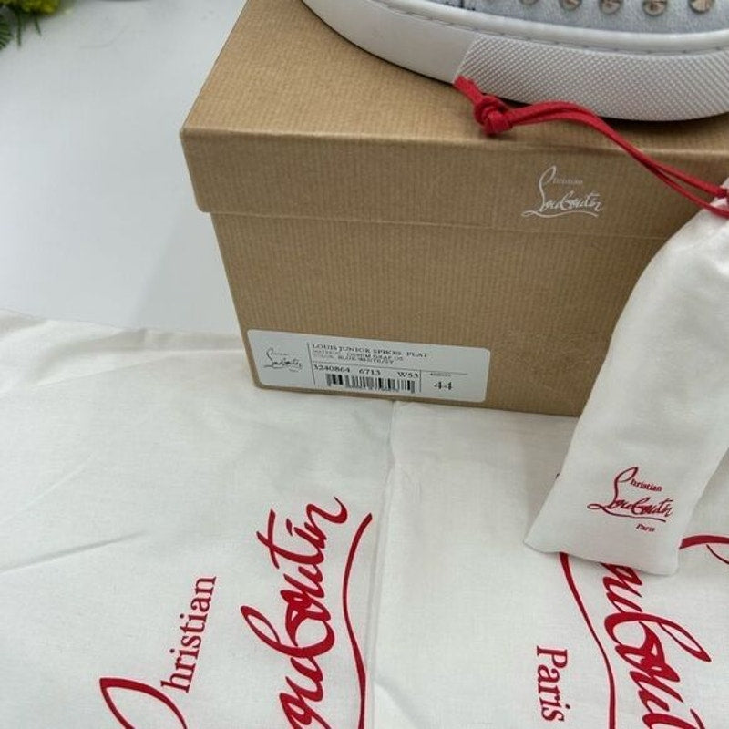 Men’s Christian Louboutin, Louis Jr spikes size 44 made in Italy