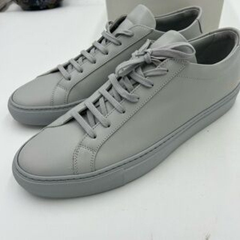 Men's common project low top leather sneaker size 44 made in Italy