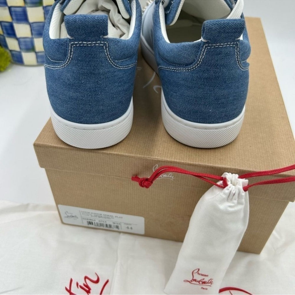 Men's Christian Louboutin, Louis Jr spikes size 44 made in Italy