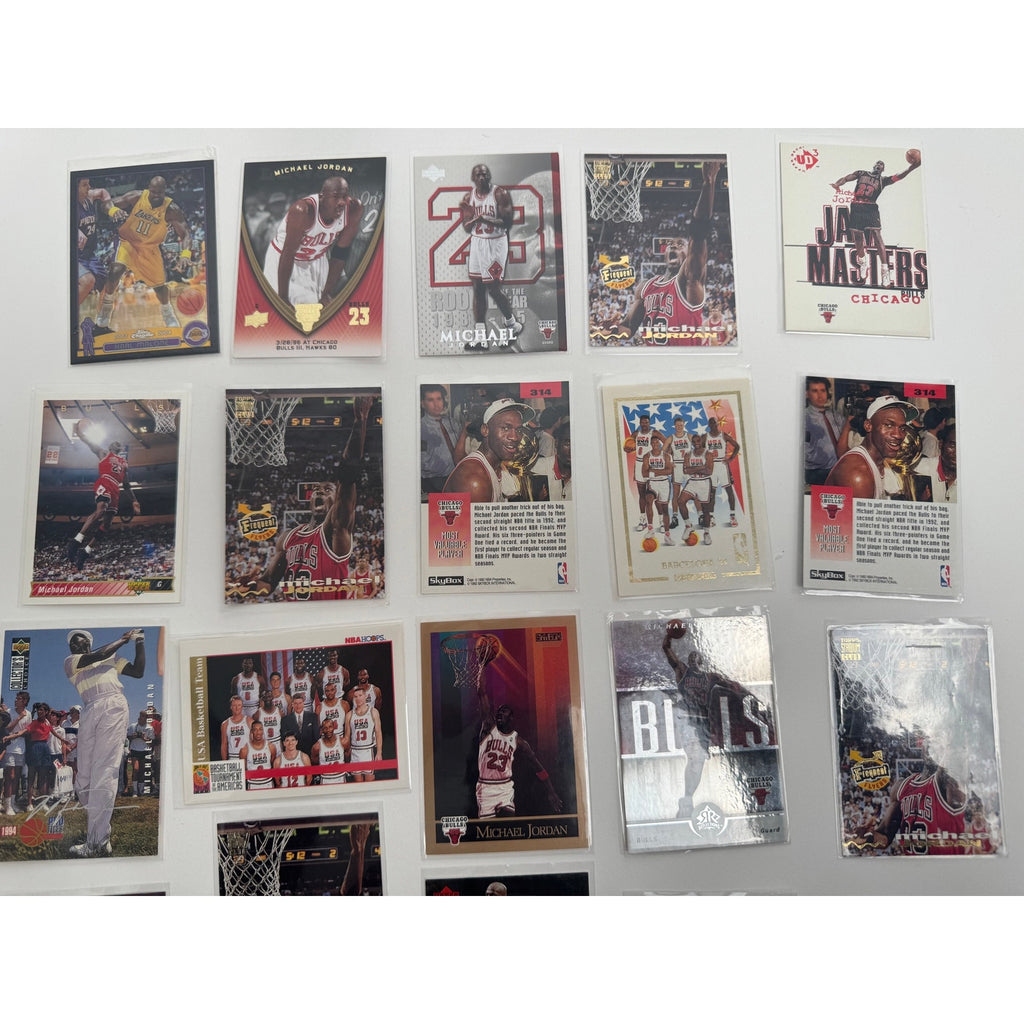 Michael Jordan Collector’s Card Bundle – NBA Trading Cards Lot
