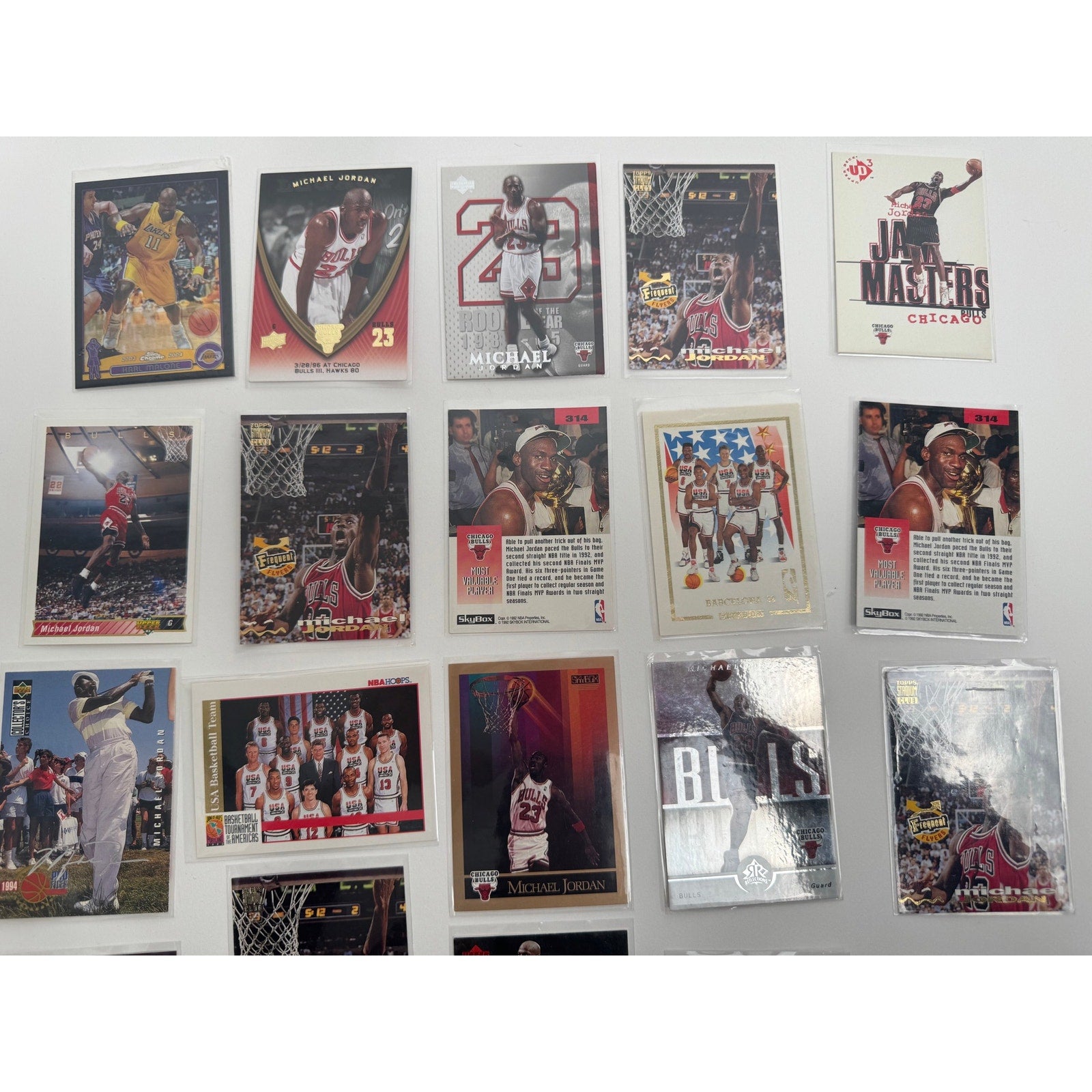 Michael Jordan Collector’s Card Bundle – NBA Trading Cards Lot
